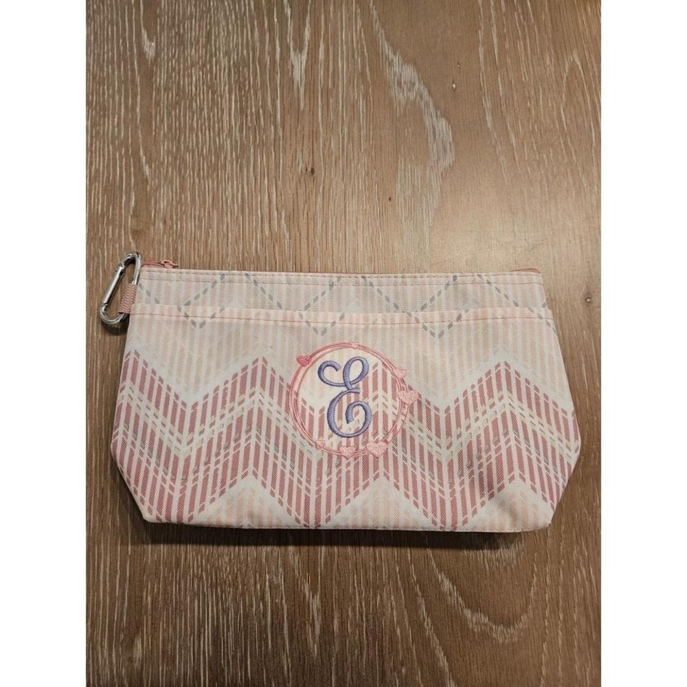 E monogram wipes carrier‎ for diaper bag